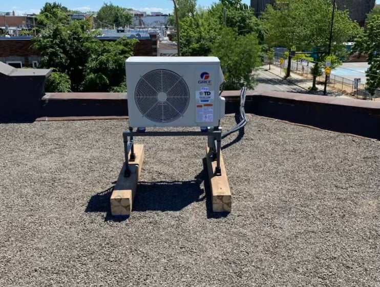 Installation de thermopompe à Saint-Michel par TD Climatisation Chauffage
