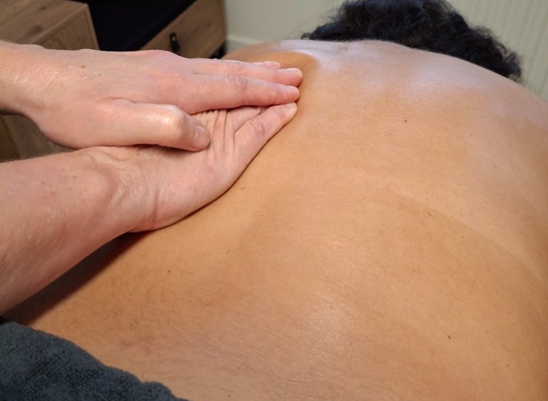 Ontspanningsmassage voor het ontstressen en rust