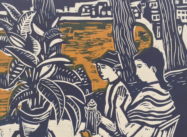 linograbados belen elorrieta