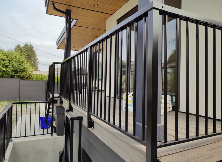 #APAMACONTRACTING #BURNABY #VANCOUVER #ALUMINIUMRAILING