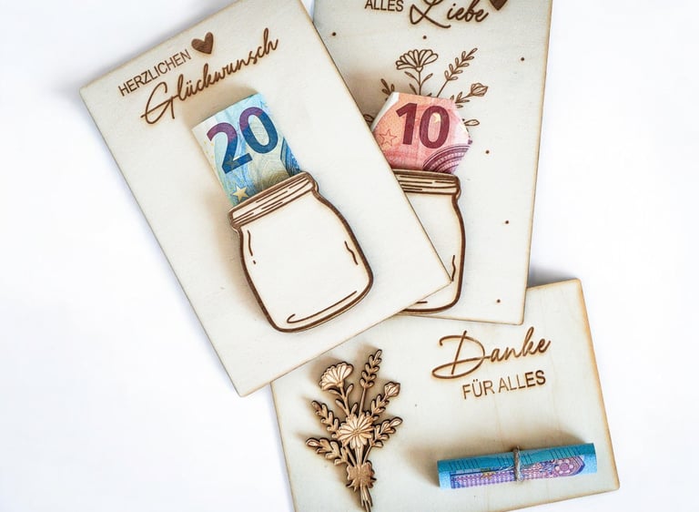 a couple of cards with a card saying,'happy birthday card