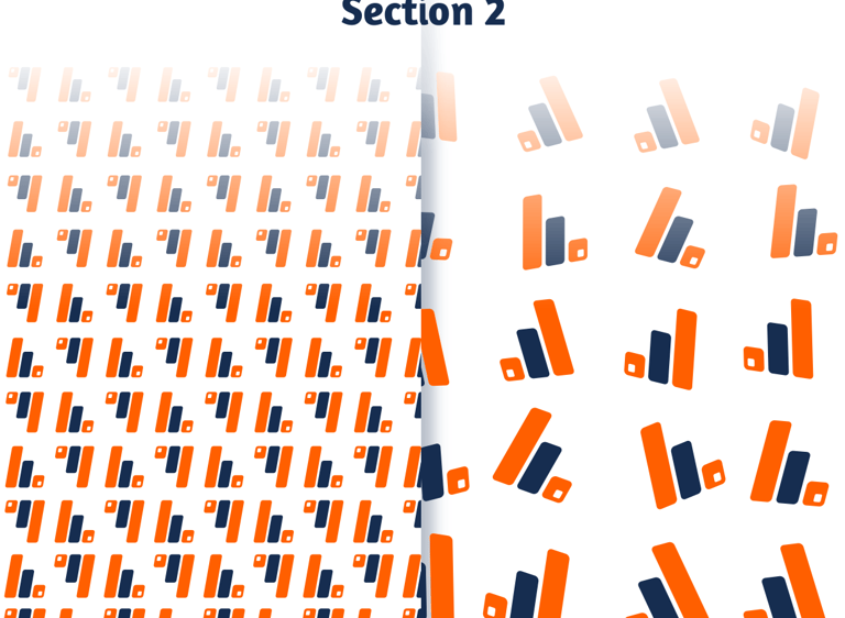 Montage of an AGL section opening. With AGL you can customize each section or chapter.