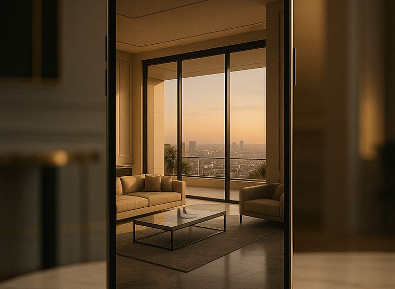 Social-Media-Reel mit dynamischen Immobilienaufnahmen