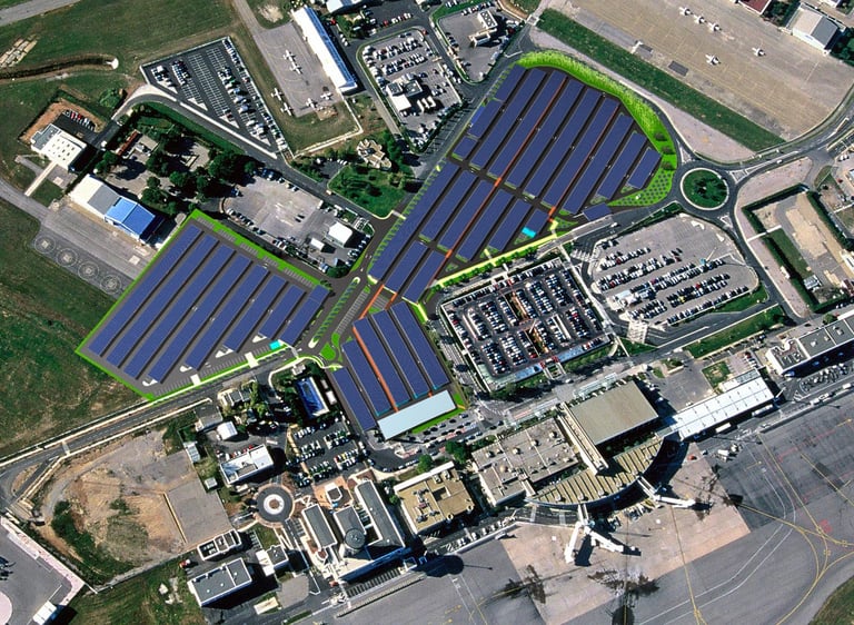 Centrale photovoltaîque AMM Montpellier