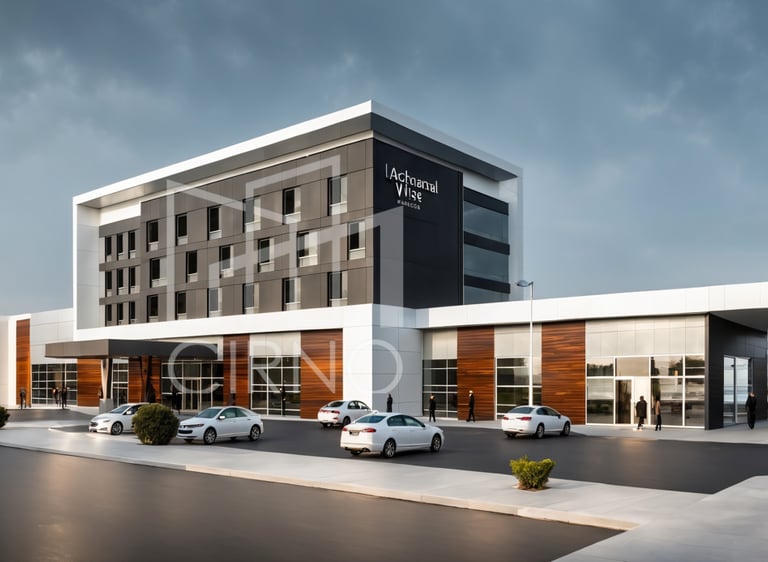 Hotel in Eagle river designed by Cirno design