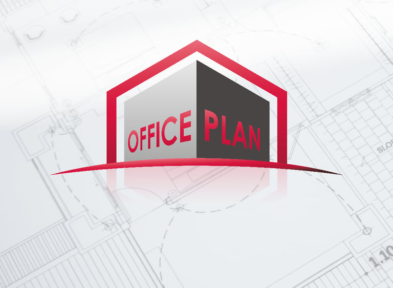 Site internet - Support de communication - Office Plan - Amy Atelier Graphique