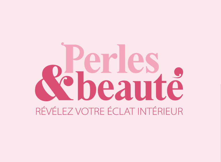 Logo - identité visuelle - Perle et Beauté - Institut  - Amy Atelier Graphique