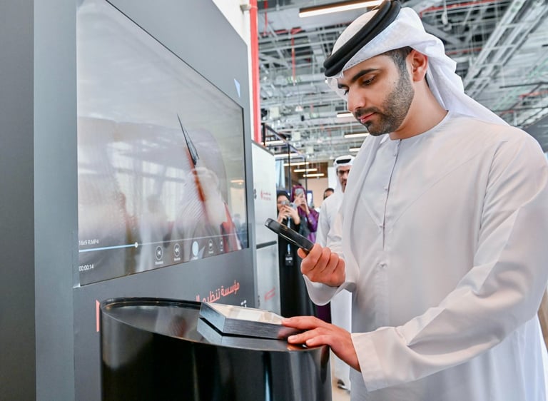 5mm micro portrait by SUSHMIT KISHORE for HH MANSOOR BIN MOHAMMED AL MAKTOUM 