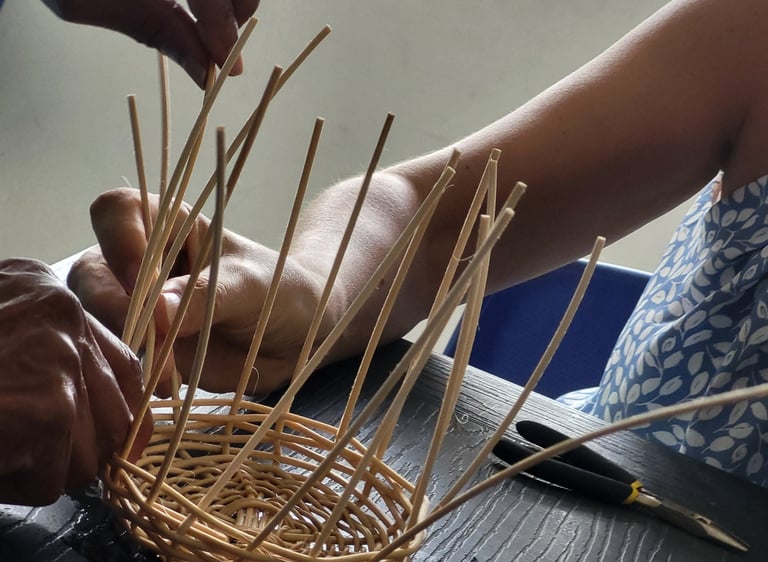 l'atelier est à vous : atelier vannerie