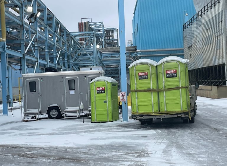 Porta potty Hot Springs