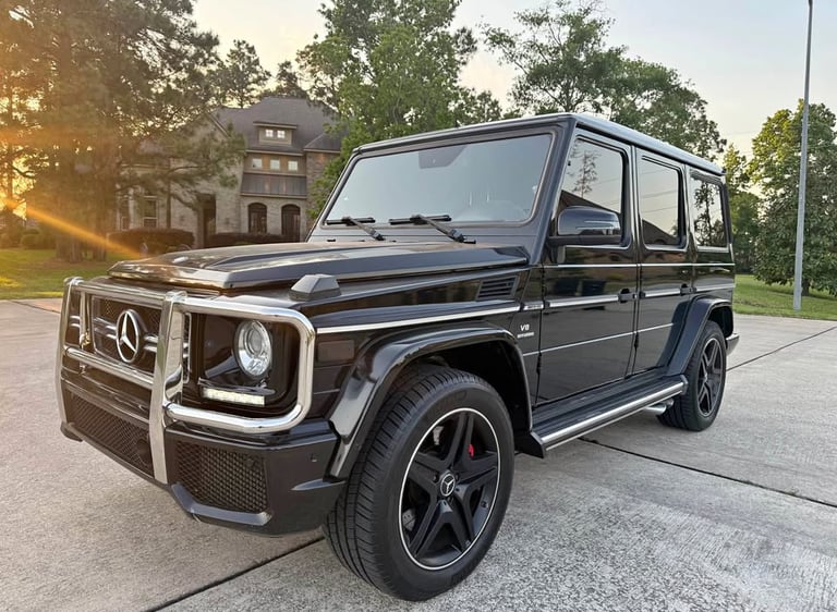 Black G-Wagon Exterior Detailing