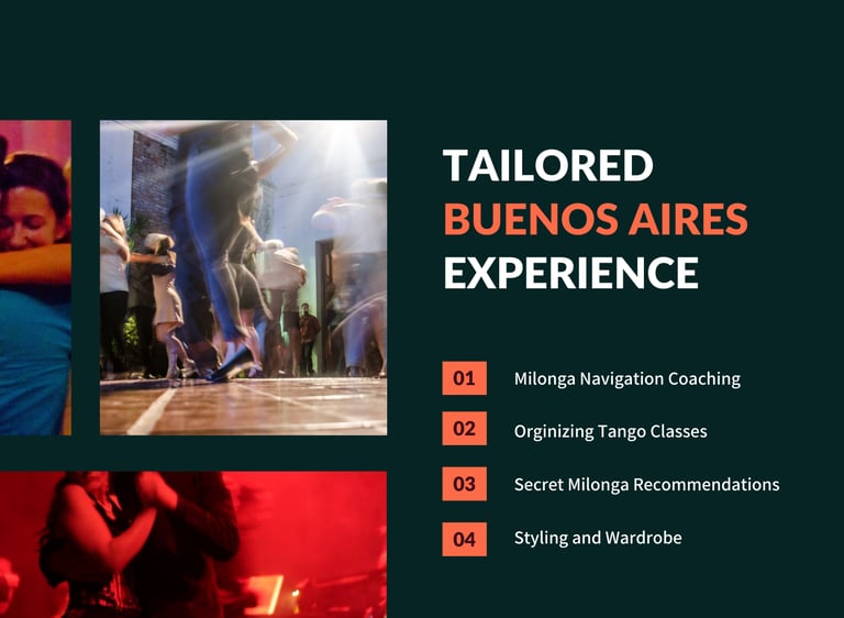 Dance Argentine Tango Tailored Experience