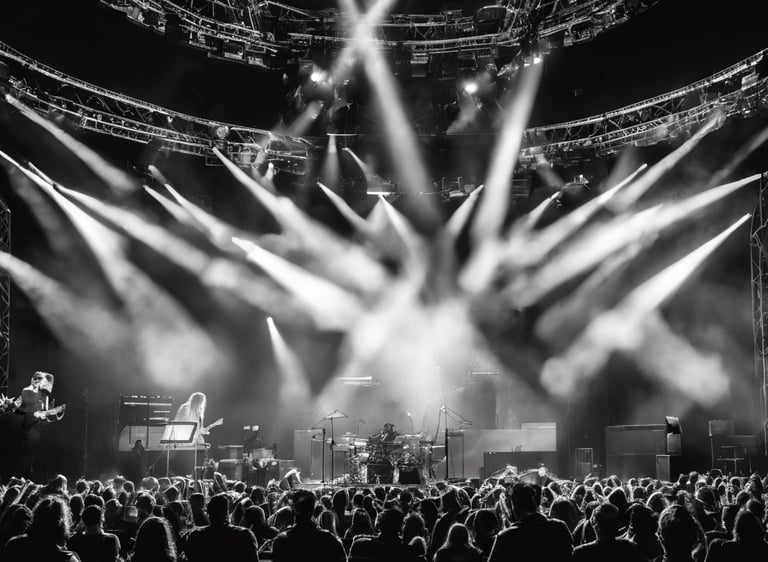 tilt selective photograph of music notes