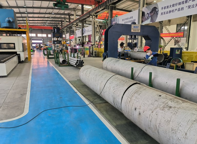 PMI Piping welded pipes factory