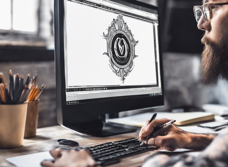 vector art., vectorize logo, vector art design