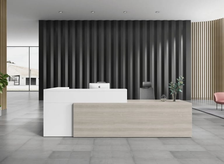 Reception desk