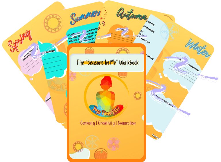 A colourful cover of a digital workbook to download.