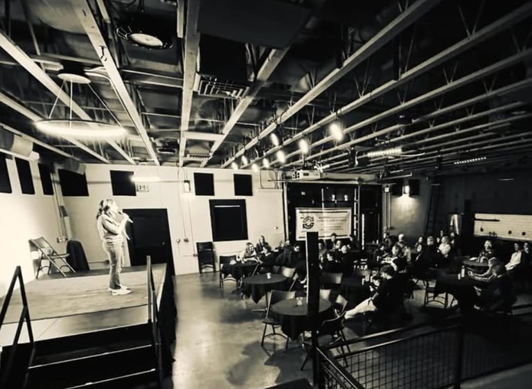 The Roundabouts Improv Theater Co. audience Bend Oregon