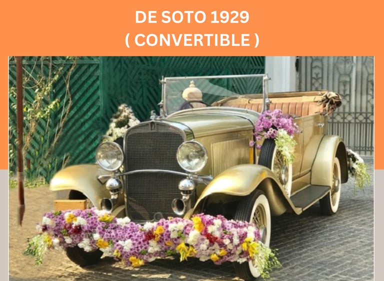 De Soto 1929 Gold (Convertible)