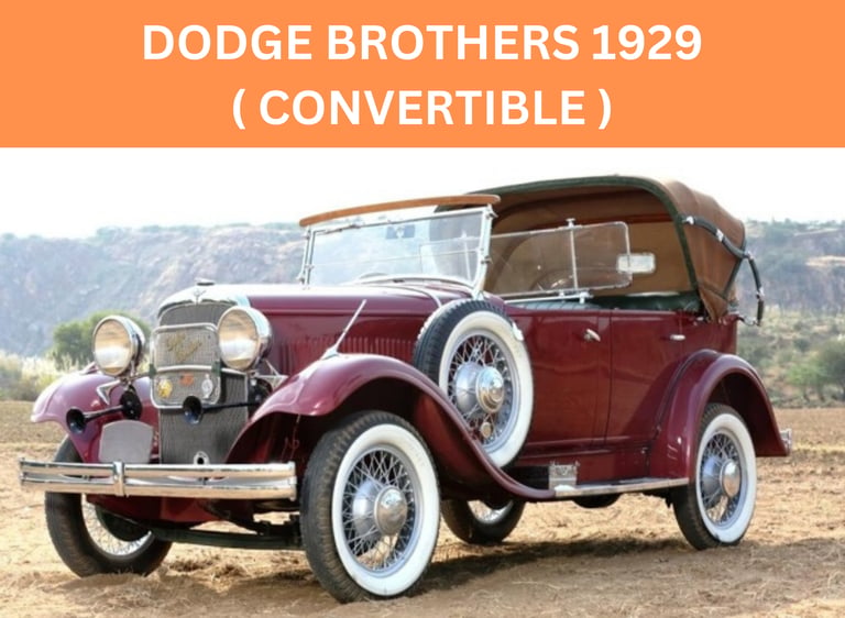Dodge Brothers 1929 (Convertible)