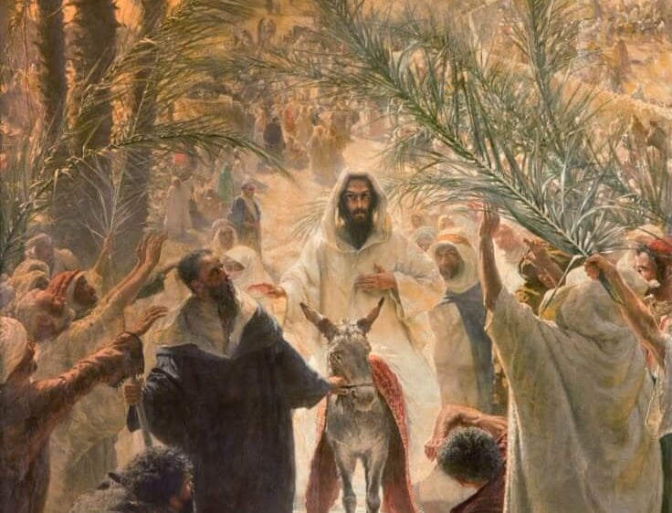Jesus's triumphant entry into Jerusalem