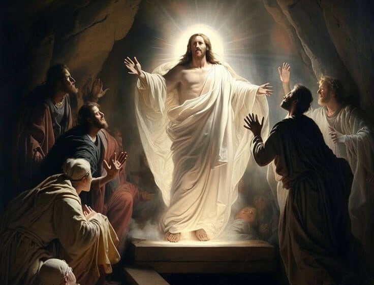 Jesus is resurrected