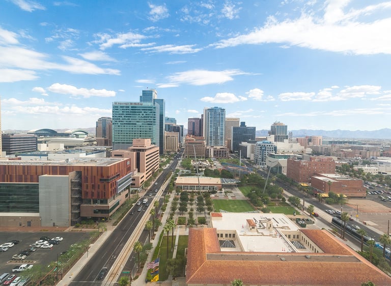 Cityscape of Phoenix, AZ