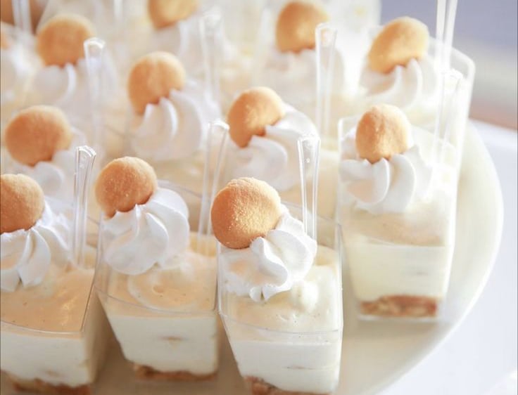 Individual dessert cups that make any dessert table feel luxurious and high end