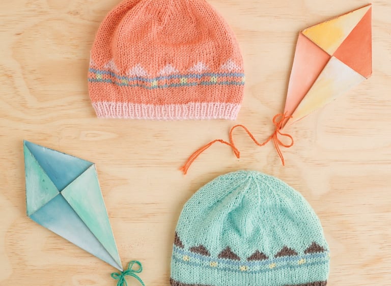 Fair Isle Beanie - Patons (ACS)