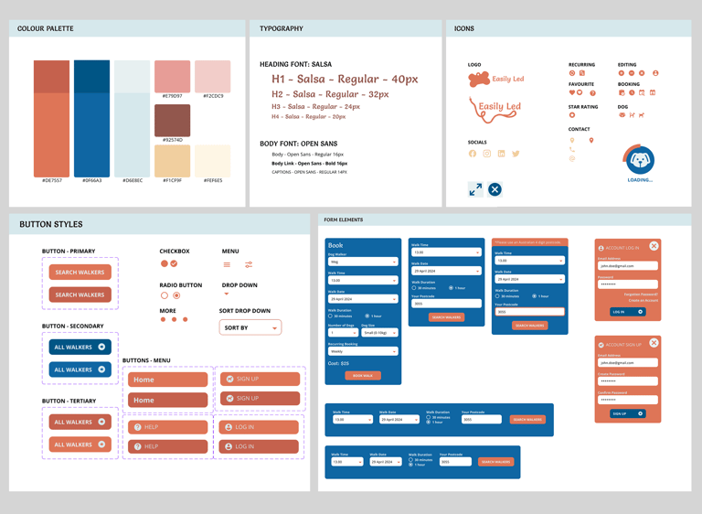 Easily Led component library