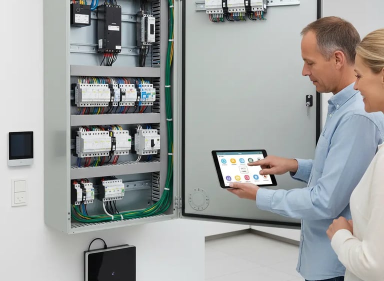 Installation KNX System mit Programmierung