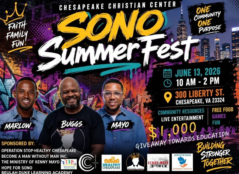 SONO Summer Fest flyer