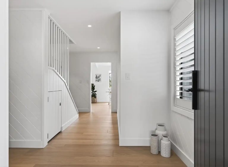 Kaiwaka Mangawhai Road home renovation - entrance - CHR Builders