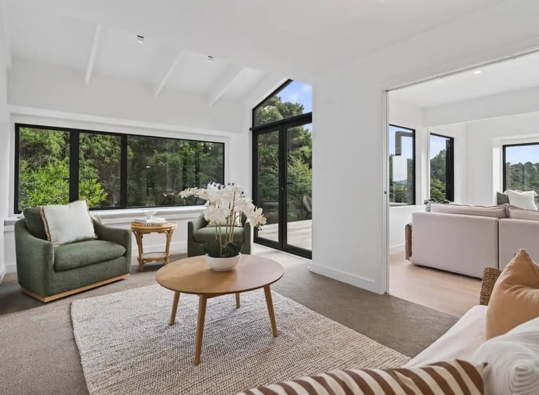 Kaiwaka Mangawhai Road home renovation - open plan - CHR Builders