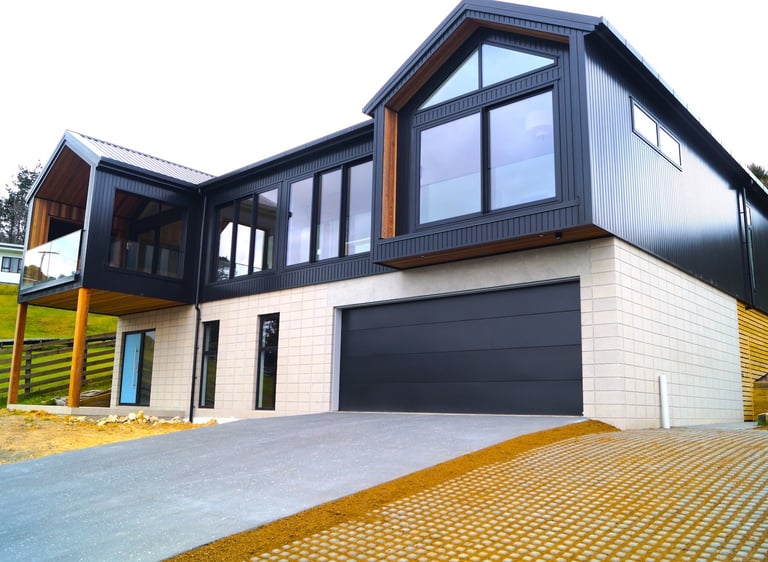 Mangawhai Heads new build exterior