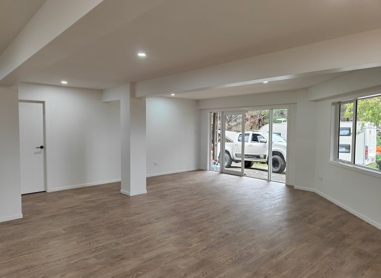 Matakana basement extension CHR builders extra lounge