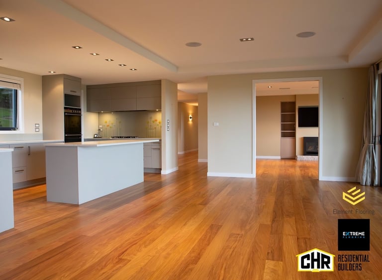 New flooring home renovation - CHR Builders Mangawhai