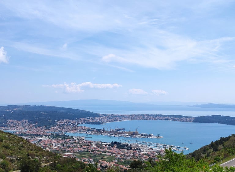 panoramic View Seget Donji, Trogir, Ciovo
