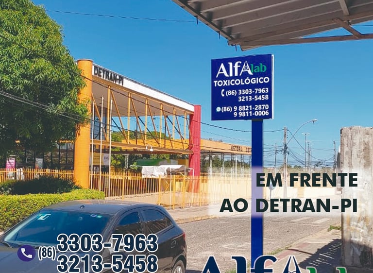 ALFALAB TOXICOLÓGICO DETRAN PI