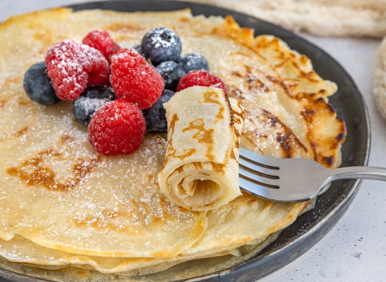 Keto Almond Flour Pancakes