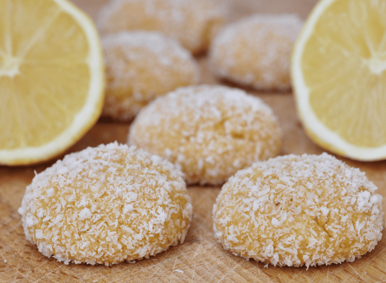 Keto Lemon Coconut Fat Bombs