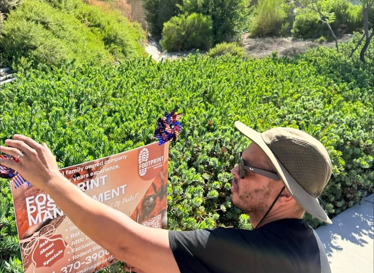 Family-owned pest control in Menifee, CA Footprint Pest Management
