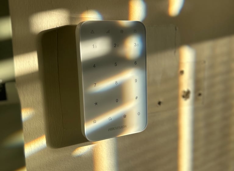 hikvision ax pro keypad
