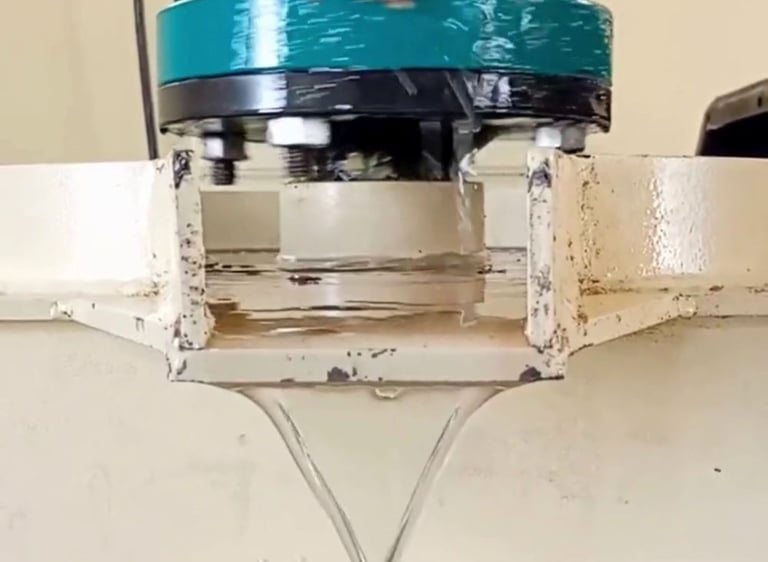 Cold pressed coconut oil extraction process at Tamilamuthu oil mill Pollachi