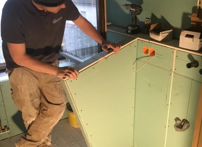 Trockenbau durch Kissenbeck - Bad in Hanau