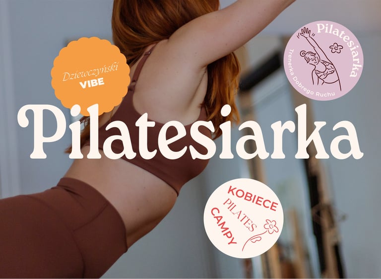 Branding for Pilatesiarka, pilates instructor