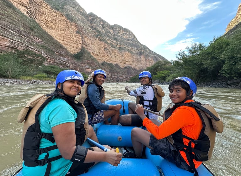 rafting colombia cañon del chicamocha