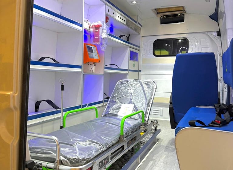 equipamiento para ambulancias