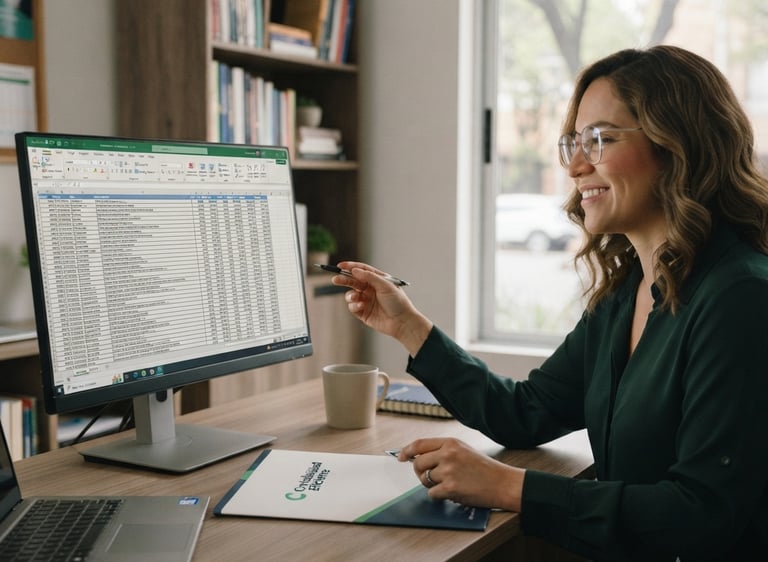 Bookkeeping performance metrics and results