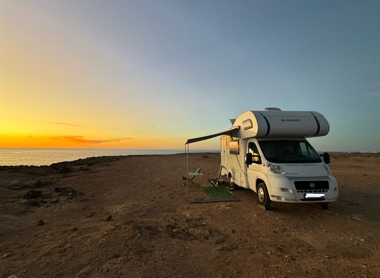 Campervan in Fuerteventura